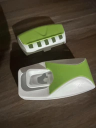 Настінний диспенсер для зубної пасти і стерилізатор для щіток Toothbrush sterilizer WJ3 фото від покупців 3