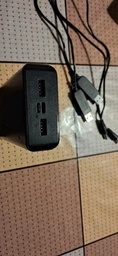 Кабель для роутера от повербанка с преобразователем на 12V, DC 2.1x5.5mm, USB 5V->12V, 1м Черный фото от покупателей 5