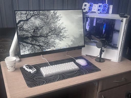 Настільне кріплення для монітора OfficePro MA441W з пружиною 17-42" 2~12 кг White фото від покупців 16