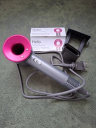 Фен для волосся Leafless Hair Dryer професійний потужний фен 1 насадка 1600 Вт Macarun фото от покупателей 3