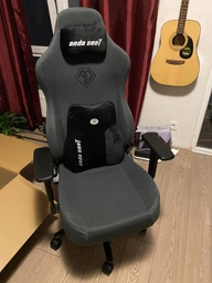 Крісло ігрове Anda Seat Novis Plus Fabric Dark Grey Size XL фото від покупців 2