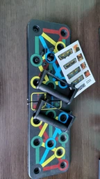 Дошка для віджимань спортивна для віджимань 14 в 1 Foldable Push Up Board платформа для тренування фото від покупців 5