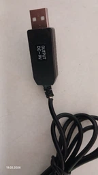Кабель питания к роутеру от повербанка 9V USB-DC шнур для подключения к модему от Power Bank, 1m