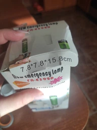 Лампочка с аккумулятором 2x18650 20w для дома, для дачи, для похода, для отдыха, для туризма