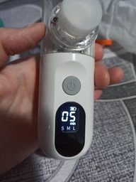 Ингалятор небулайзер Nebulizer Mesh Atomizer для детей и взрослых для дыхательной терапии портативный от сухого кашля насморка боли в горле для астматиков фото от покупателей 6