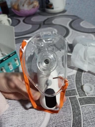 Ингалятор небулайзер Nebulizer Mesh Atomizer для детей и взрослых для дыхательной терапии портативный от сухого кашля насморка боли в горле для астматиков фото от покупателей 4