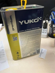 Масло YUKO SUPER SYNTHETIC C3 5W-30 SAE API SN/CF 4л канистра фото от покупателей 3