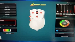 Ігрова комп'ютерна миша Attack Shark R1 White з 2.4G / Bluetooth / дротовим підключенням PixArt PAW3311, 18000DPI фото від покупців 6