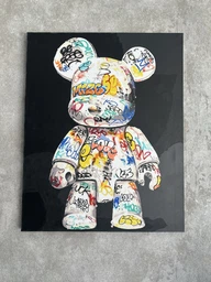 Картина по номерам Bearbrick 40*50 см Origami (LW32320) фото от покупателей 1