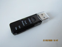 Кардридер SDXC USB 2.0 to TF + SD Dual Card Reader Черный фото от покупателей 2