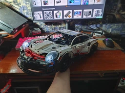 Конструктор машинка техник Porsche 911 детский конструктор для мальчика спортивная гоночная машина порше для сборки для взрослых и детей большой игровой развивающий набор подарок на день рождения OnePro Белый 73704 фото от покупателей 7