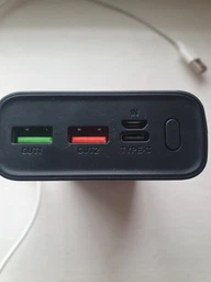Повербанк 20000 mah мощный павербанк для роутера powerbank с быстрой зарядкой пауербанк power bank 22,5W для телефона смартфона фото от покупателей 1