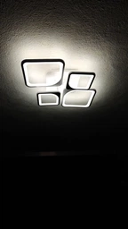 Люстра светодиодная 517 Light 3color с пультом 96Вт Черный (01188) фото от покупателей 1