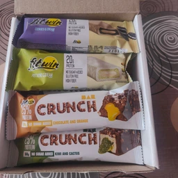 Протеиновые батончики FitWin + Crunch Bar АССОРТИ 11шт (478020137998) фото от покупателей 7