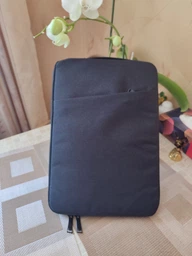 Сумка-чехол для ноутбука/макбука MacBook Air/Pro 13-13.3 дюймов с ручкой и мягкой подкладкой SWEETONE ND01D черный (GS-146903) фото от покупателей 1