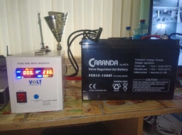 Джерело безперебійного живлення (ДБЖ) Volt Polska SINUSPRO-800E 500/800W 12v Білий фото від покупців 2