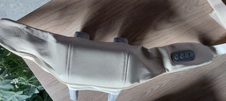 Вибромассажер аккумуляторный для шеи спины электрический USB массажер для тела шиацу массажа с подогревом и таймером фото от покупателей 1