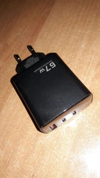 Сетевое зарядное устройство Toocki GaN 67W (USB + 2 Type-C) Black фото от покупателей 1