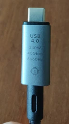 Кабель Type-c - Type-c Usb 3.2 Type-C Gen2 20Gbps 8K @ 60Hz 100W AV audio video. SmartGo Дата кабель фото от покупателей 3