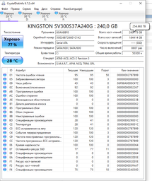 Твердотельний накопитель Kingston A400, 240GB, 2.5", SATAIII, 3D NAND фото от покупателей 1