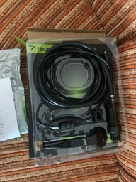 Портативный душ для кемпинга автомобильный от прикуривателя 12V летний душ с насосом 3,5 л в минуту туристический душ походный с фильтром для защиты насоса от загрязнений Черный фото от покупателей 2