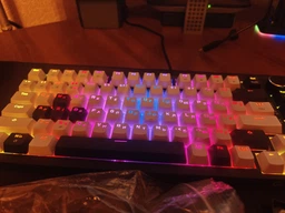 Клавиатура механическая проводная GamePro MK160B Hot-Swap Red Swich 75% RGB Black фото от покупателей 10