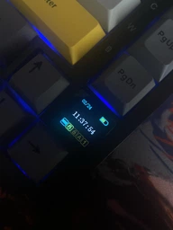 Механічна ігрова клавіатура AJAZZ AK820 RGB Pro для геймерів: Hot-Swap, Gasket Mount, 81 клавіша, PBT кейкапи провідна White-Purple фото від покупців 12