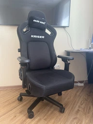 Геймерське крісло Anda Seat Kaiser 4 V2 Ash Fabric Size XL Grey (AD12YDDC-XLL-20-G-CF-03) [167647] фото від покупців 10