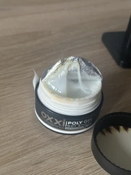 Полигель Oxxi Professional Not Sticky Poly Gel 02 молочный 30 мл фото от покупателей 1