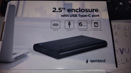 Внешний карман Gembird для 2.5" SATA USB Type-C 3.1 Black (EE2-U3S-6) фото от покупателей 3
