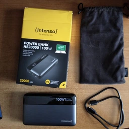 УМБ Intenso HE20000 20000 mAh 100W Gray/Black (7350050)