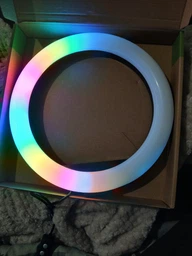 Светодиодная лампа RZTK кольцевая Light Ring 30 USB + штатив 2.1 м фото от покупателей 6