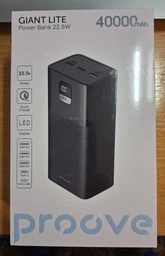 Портативна батарея Proove Vibe Energy Plus 22.5 W 10000 mAh sky blue фото від покупців 2