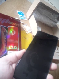 Захисне скло для Motorola Moto G04 / G04s / G24 / G24 Power / E14 з чорною рамкою фото від покупців 2
