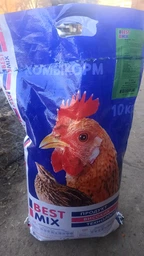 Комбикорм Best Mix для продуктивной несушки и перепела 10 кг