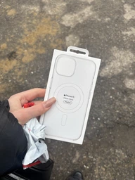Чехол противоударный Clear Case with MagSafe для Apple iPhone 15 (6.1") Clear прозрачный