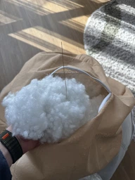 Улучшенный наполнитель для кресла мешка из волокон iQmebel. Мягче, удобнее, бесшумнее! фото от покупателей 1