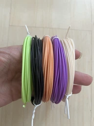 Пластик для 3D ручки набір Еко пластику Smart PLA 3D-PEN filament PLA для 3D-ручок 1.75 мм / 210 метрів (21 колір по 5 м) фото від покупців 19