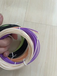 Пластик для 3D ручки набір Еко пластику Smart PLA 3D-PEN filament PLA для 3D-ручок 1.75 мм / 210 метрів (21 колір по 5 м) фото від покупців 18