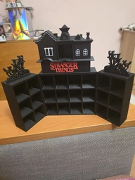 Тематическая Полка Большой Раскладной Дом для Фигурок Stranger Things Kinder Joy Funko Pop Stand / Display / Для 24 Фигурок из Сериала Очень странные дела фото от покупателей 6