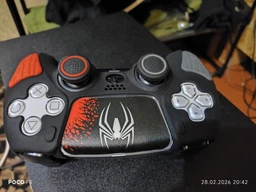 Захисний силіконовий чохол Spider Man для геймпаду DualSense PS5 накладка на джойстик фото від покупців 4