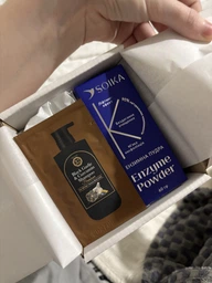 Энзимная пудра для умывания с экстрактом центеллы и алоэ SOIKA 60g фото от покупателей 2