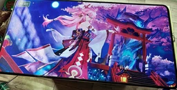 Игровая поверхность WorkPlaceShop Genshin Impact Яэ Мико 300х500 мм