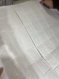 Декоративная 3D панель Sticker Wall самоклейка под кирпич Бирюза 700х770х3мм (002-3) SW-00000573 фото от покупателей 2
