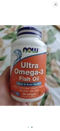 Жирные кислоты Now Foods Ultra Omega-3 180 капсул