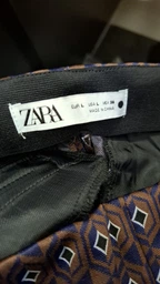 Брюки женские Zara 3008/417 L Коричневые (03008041700047)