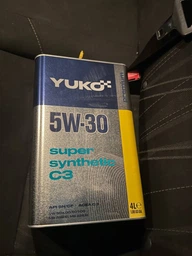 Масло YUKO SUPER SYNTHETIC C3 5W-30 SAE API SN/CF 4л канистра