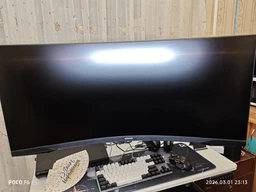Монитор 34" Samsung Odyssey G5 C34G55T (LC34G55TWWIXUA) WQHD / VA 1000R Curved / 165Hz / 1ms / 8-Bit / DisplayHDR 10 / G-Sync Compatible / FreeSync Premium / Black eQualizer / Picture-by-Picture фото от покупателей 1