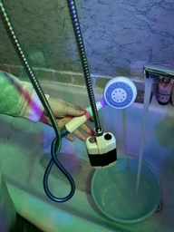 Портативний похідний душ Акумуляторний від USB Компактний туристичний душ із насосом для дачі або природи