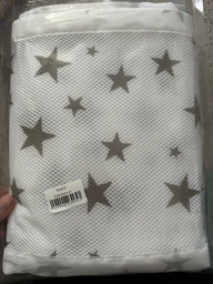 Защита на кроватку для новорожденного 2в1 защитные бортики (160*30 см.) та (340*30 см.) см Белый (Звездочки) фото от покупателей 2